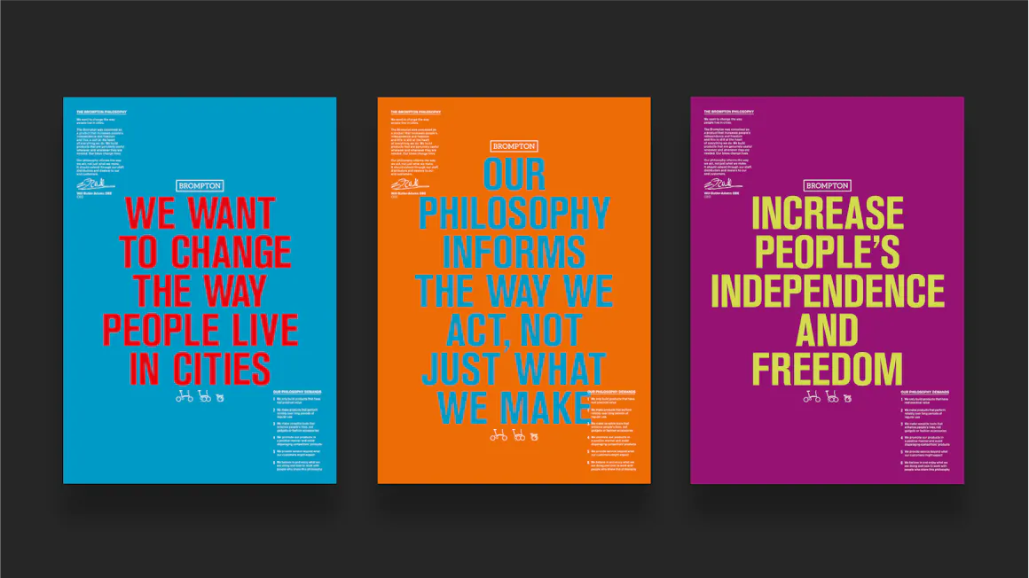 Brompton company values