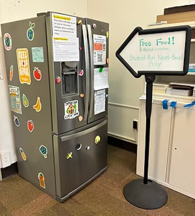 Free food fridge