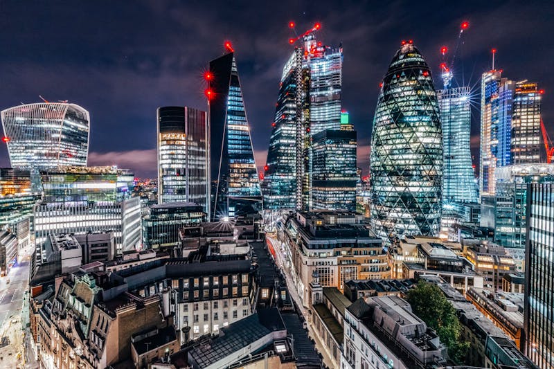 London night cityscape