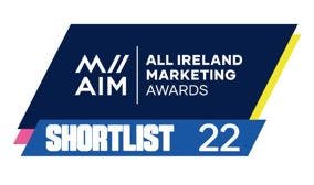 Marketing Institute of Ireland AIMs awards - Finalist for Best New Product