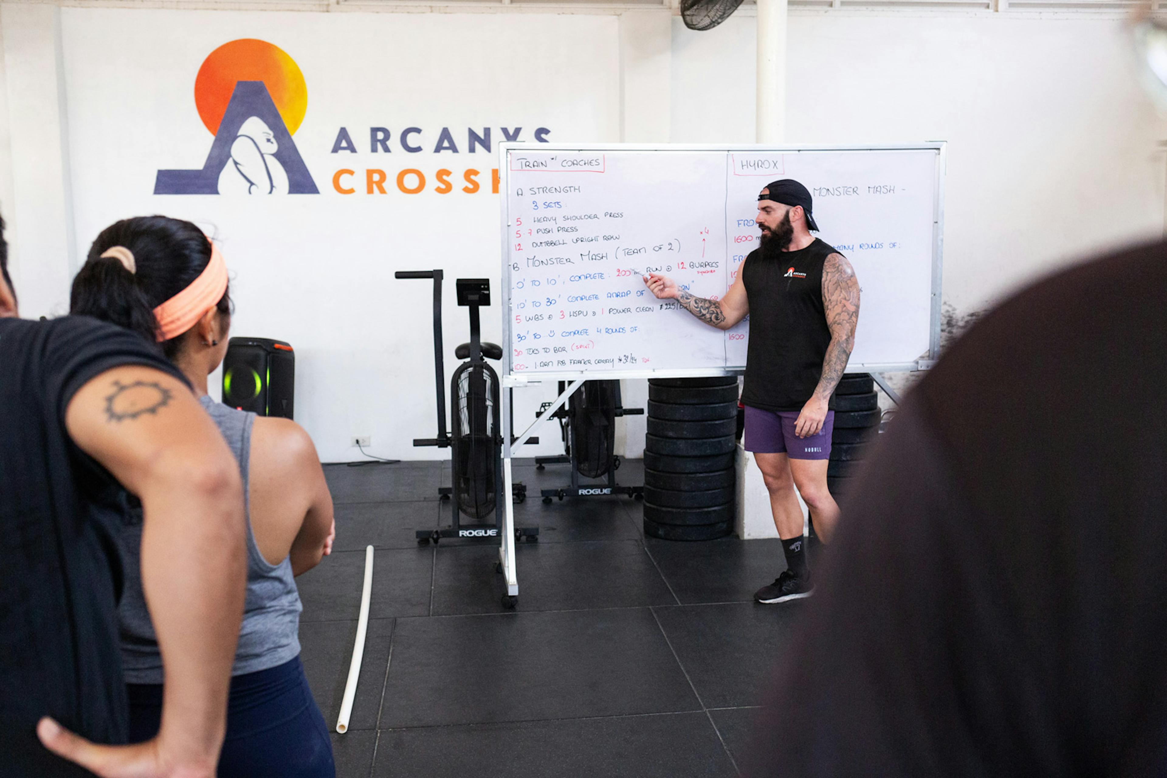 Bodybuilding class at Arcanys CrossFit