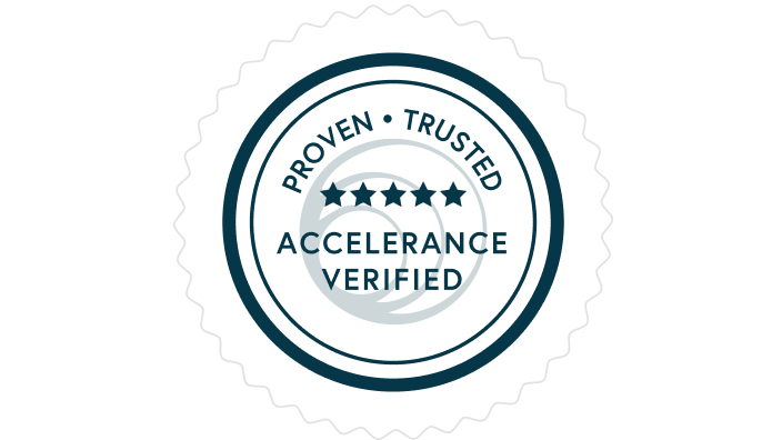 Accelerance Badge