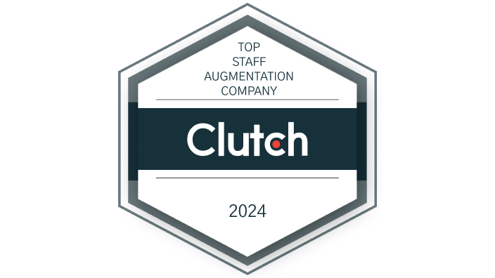 Clutch badge top staff augmentation company