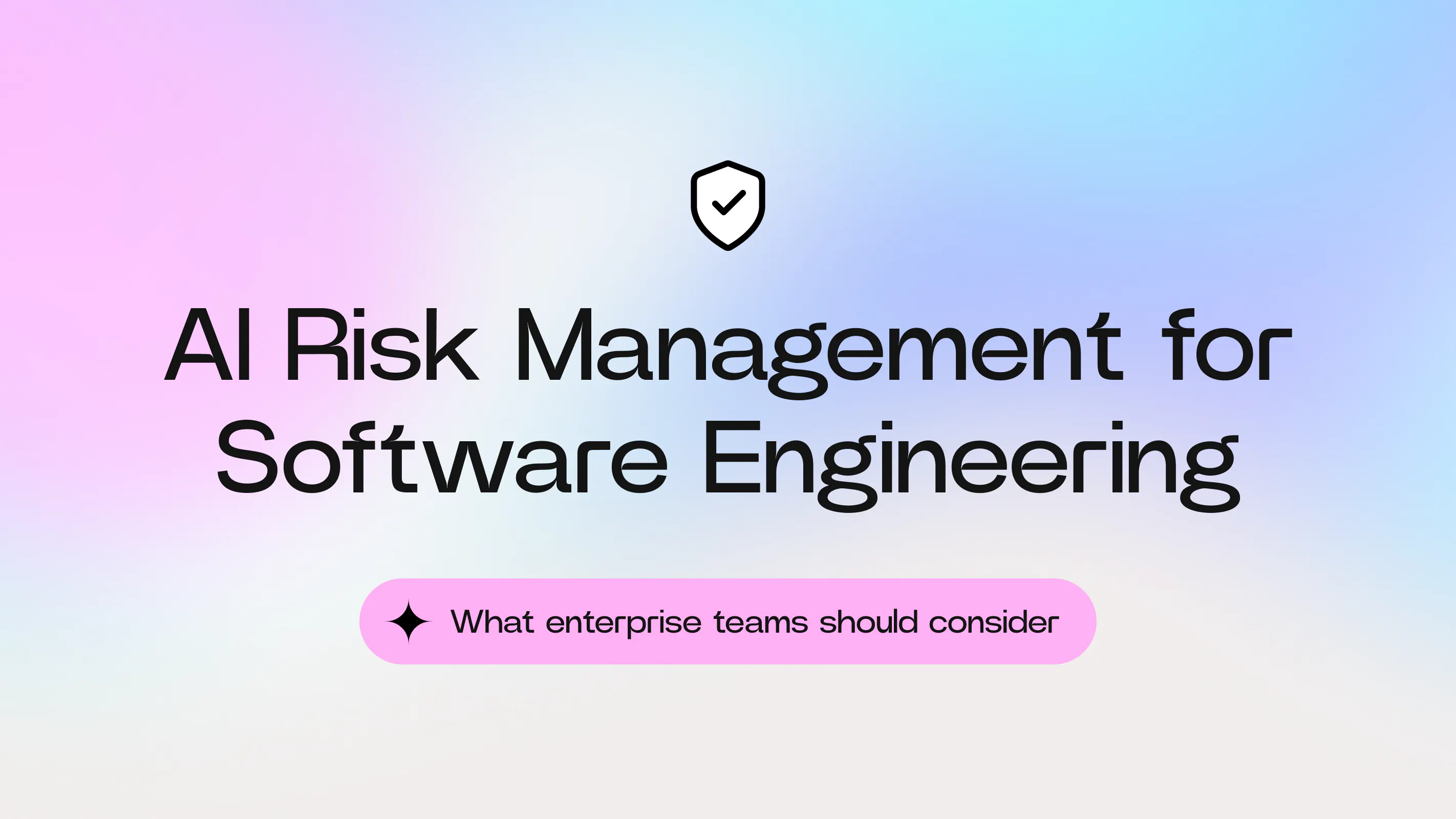 AI Risk Management Blog Cover