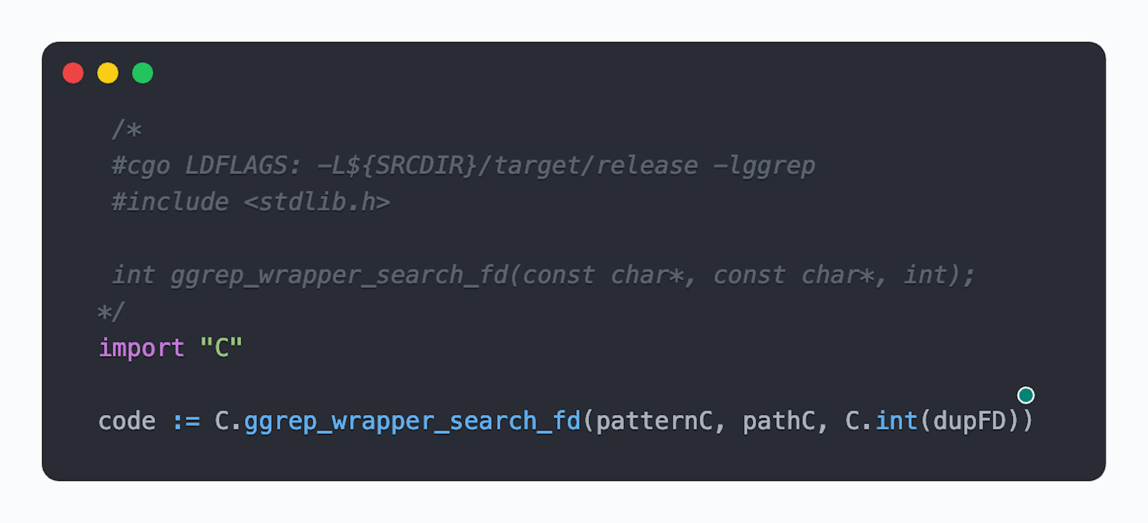 Cosine CLI 1.16 Code Block 2 FFI