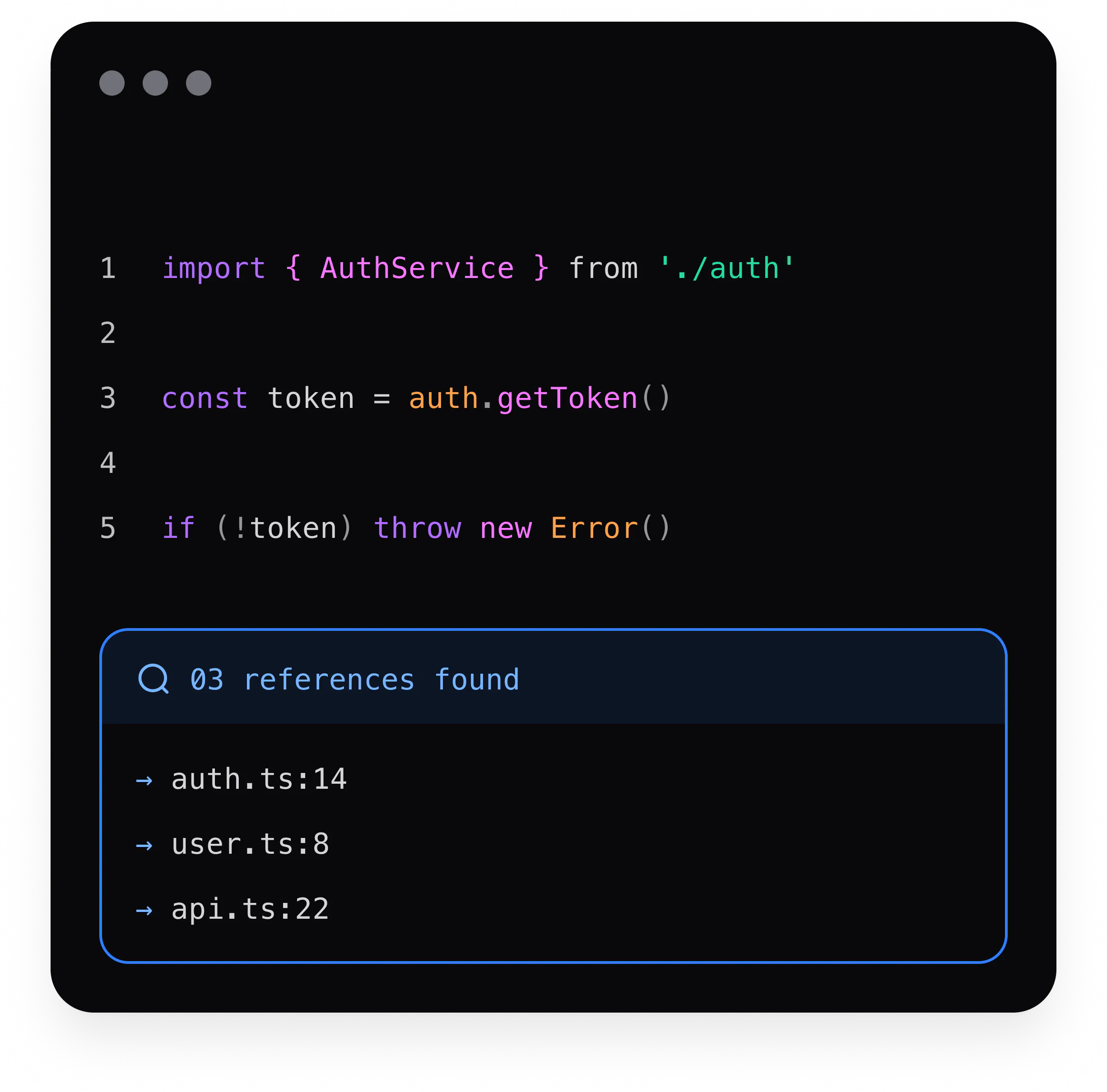 Start in your terminal