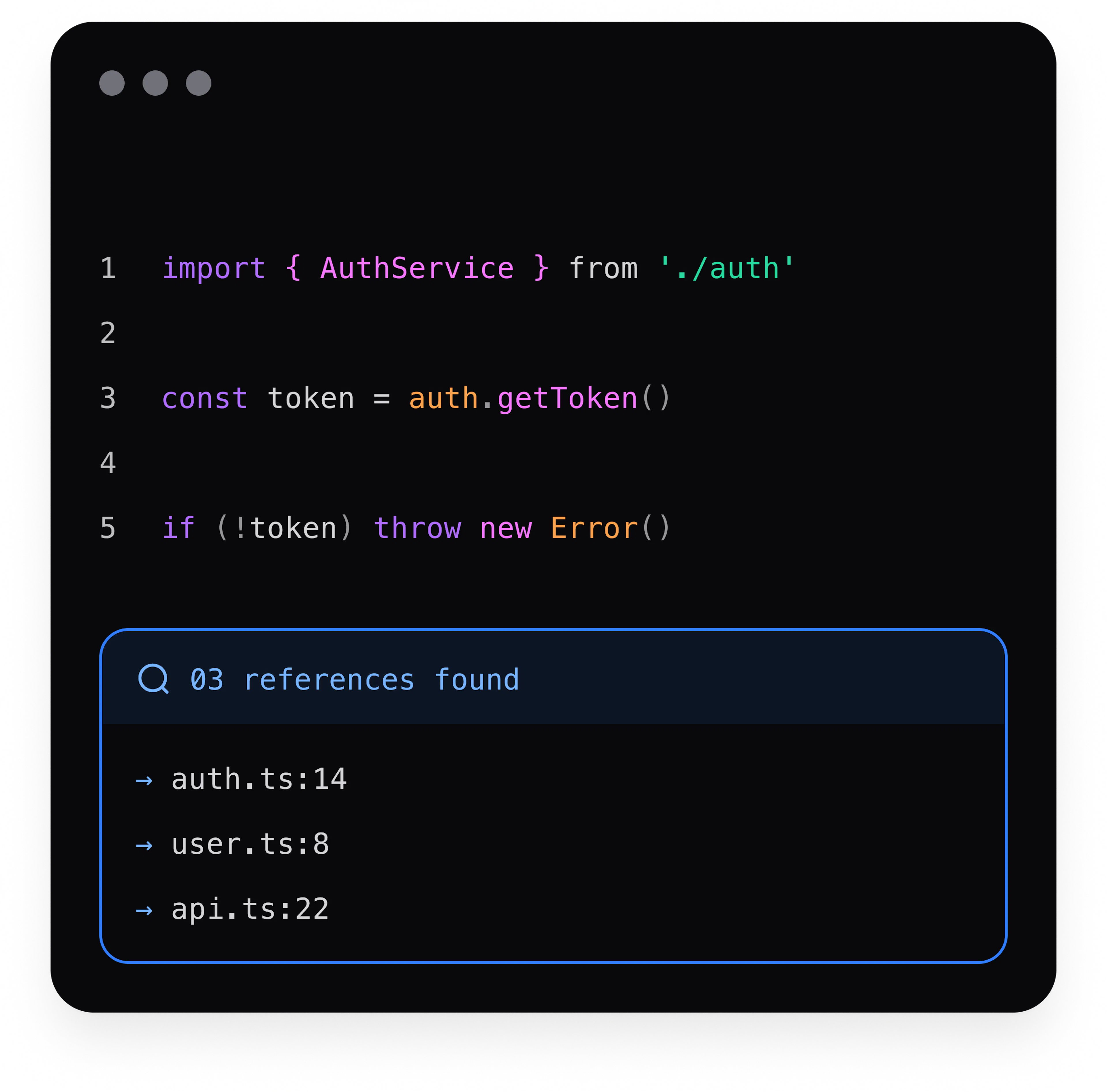 Start in your terminal