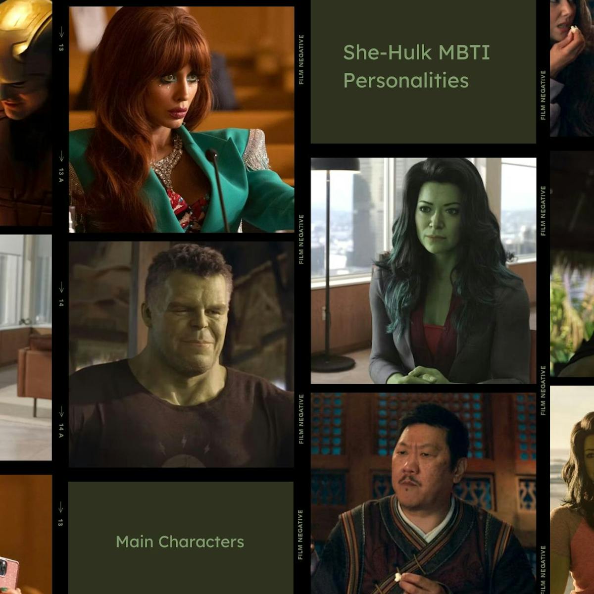 She-Hulk MBTI personality types for main characters