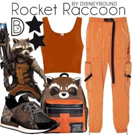 Rocket Raccoon disney bound outfit set