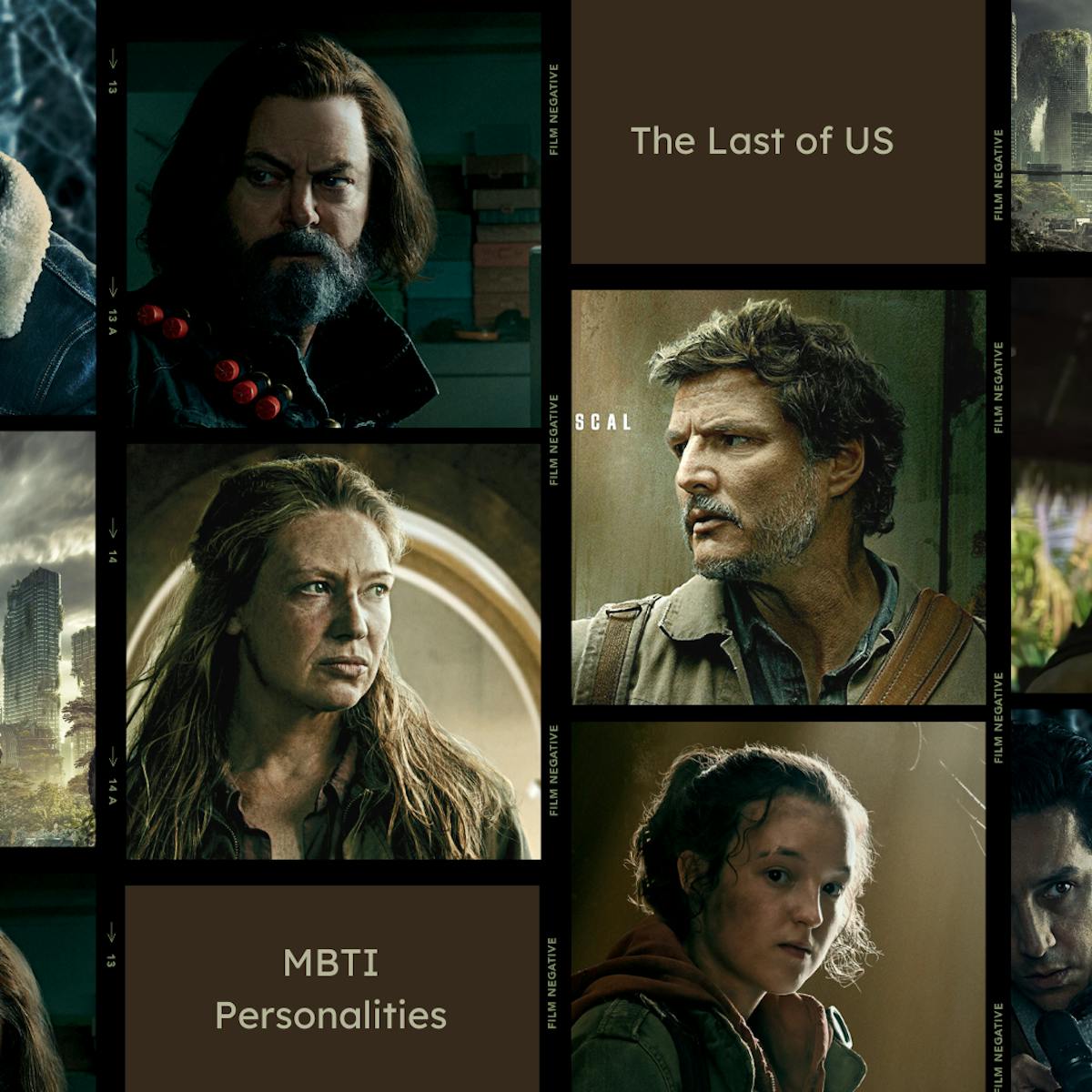 the last of us tv show character personality trait quiz according to the MBTI personality inventory