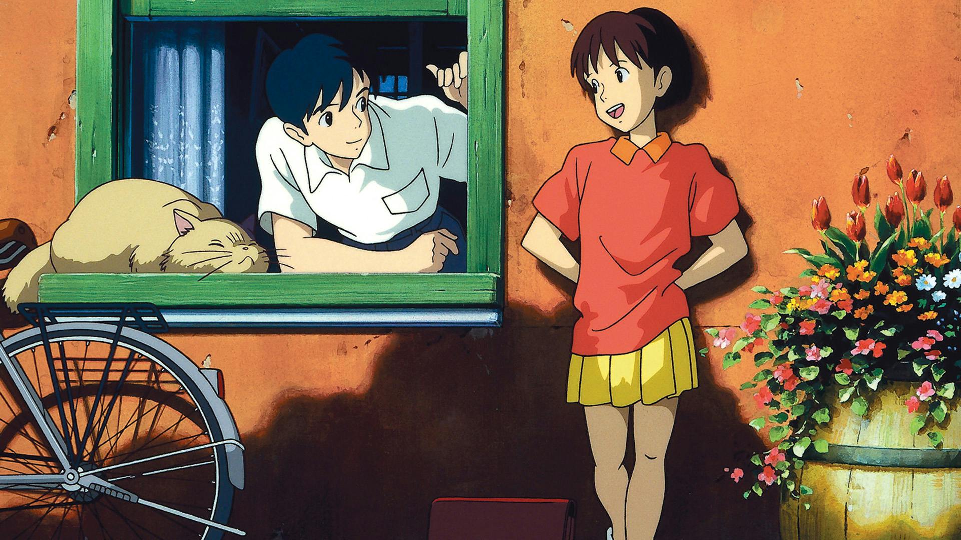 Shizuku poster from Whisper of the Heart. Studio Ghibli personality MBTI female characters