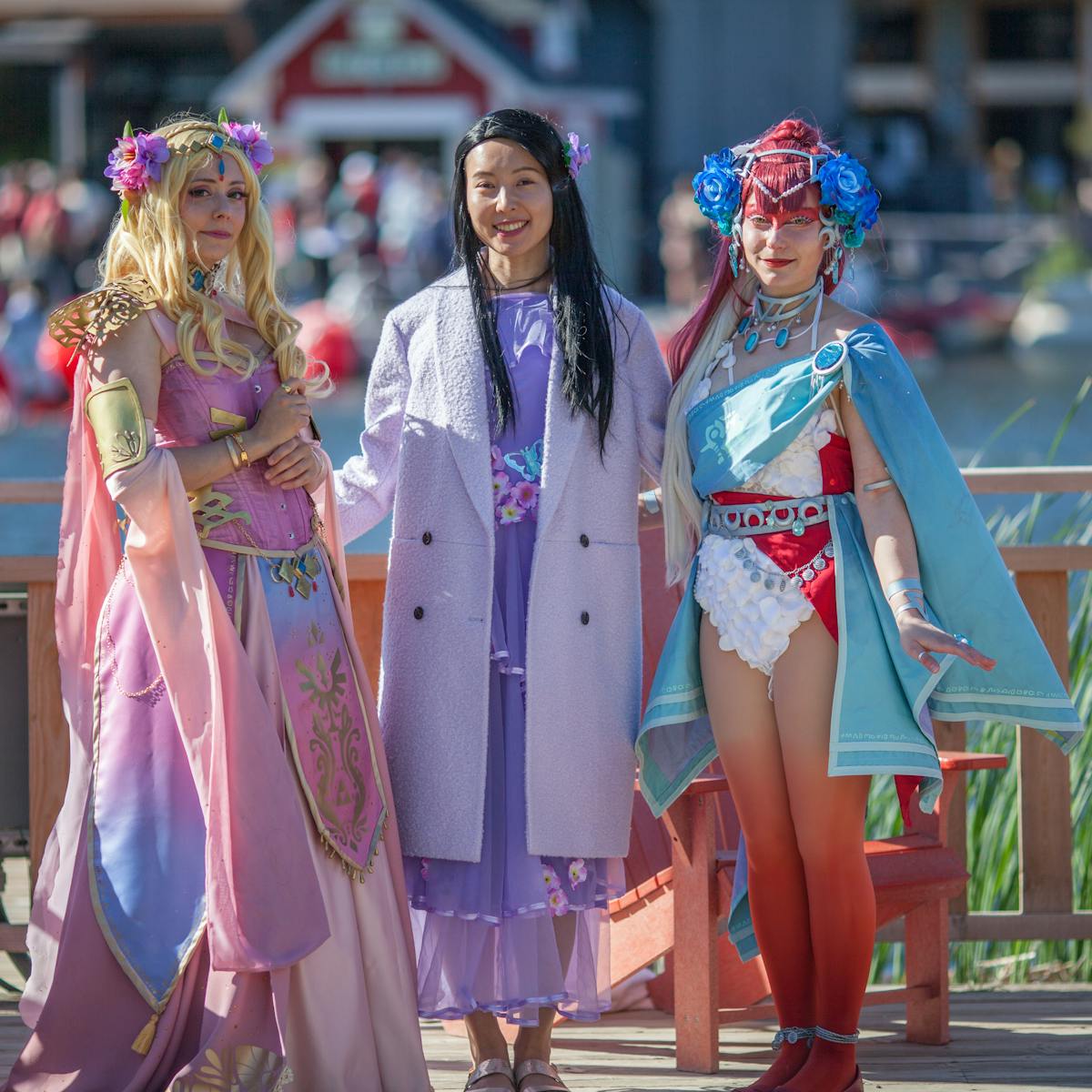 Zelda and Isabela cosplay at Yeticon 2022