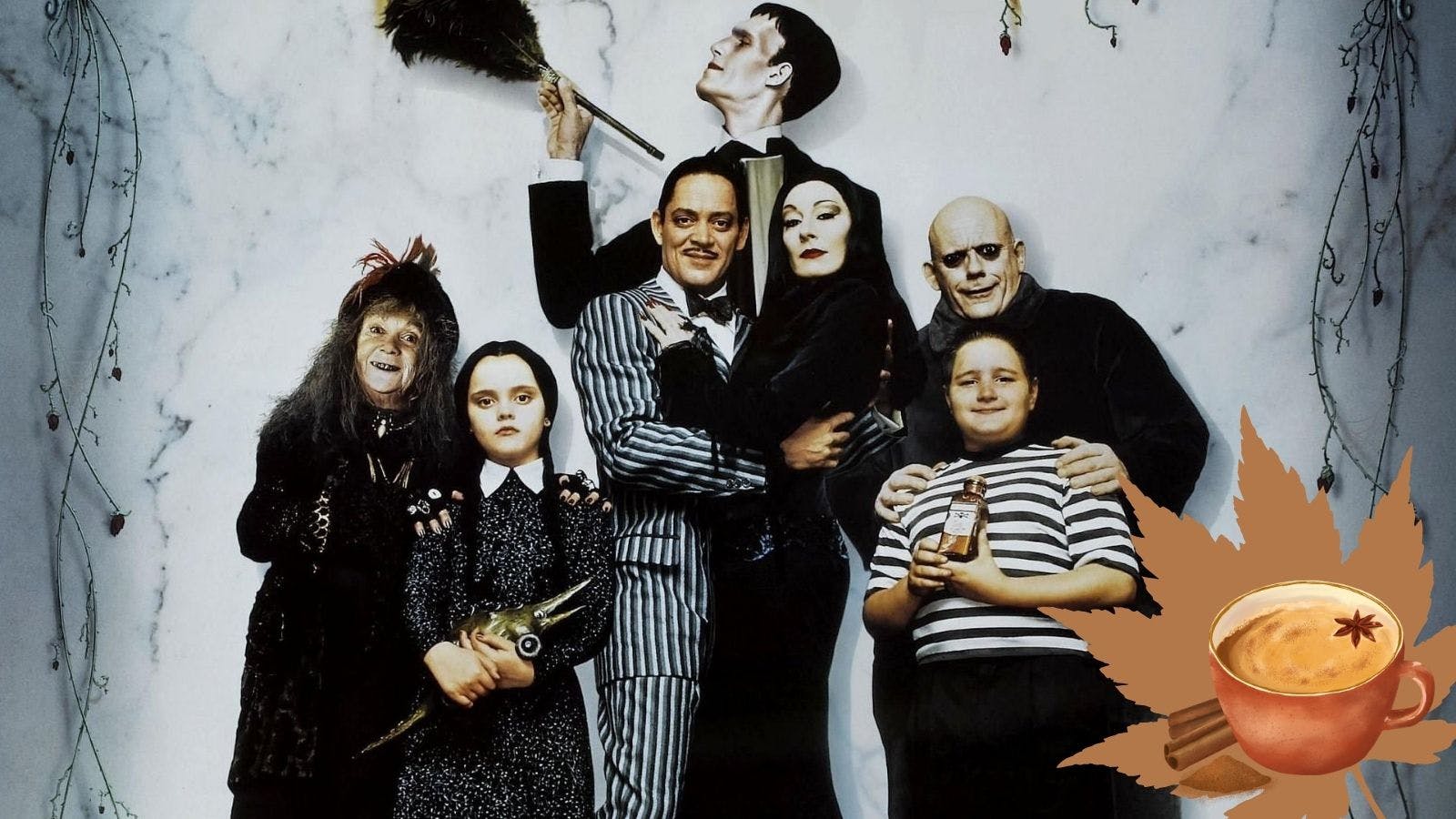 The classic Addams family paired with chai tea