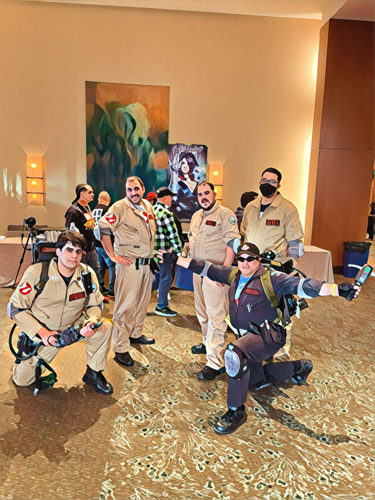 Edited Ghostbusters cosplay at Wicked Comic Con Boston