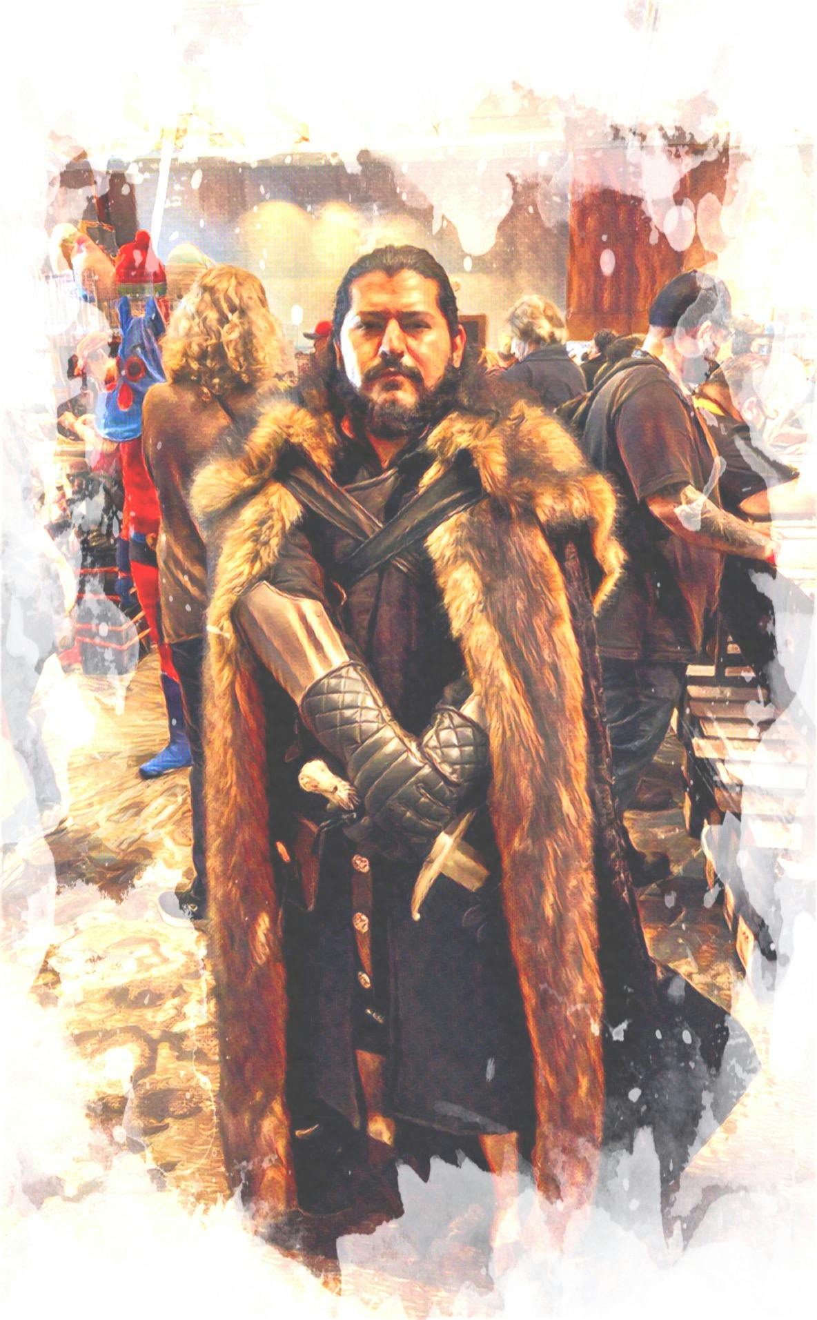 Jon Snow cosplay