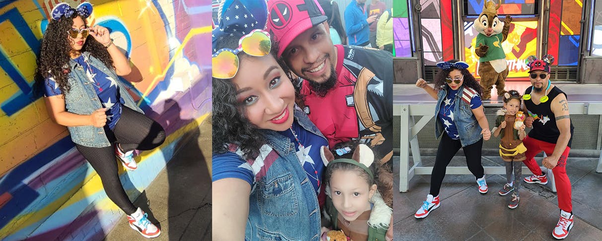 Dynamic Cosplays disney bounding as a family