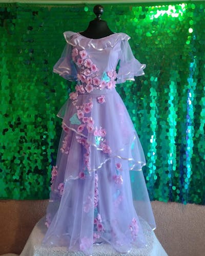 isabela madrigal dress for sale handmade enchanto costume purple tulle