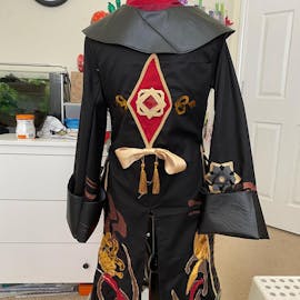 Hutao cosplay costume from genshin impact custom commissioned from maker commissioner