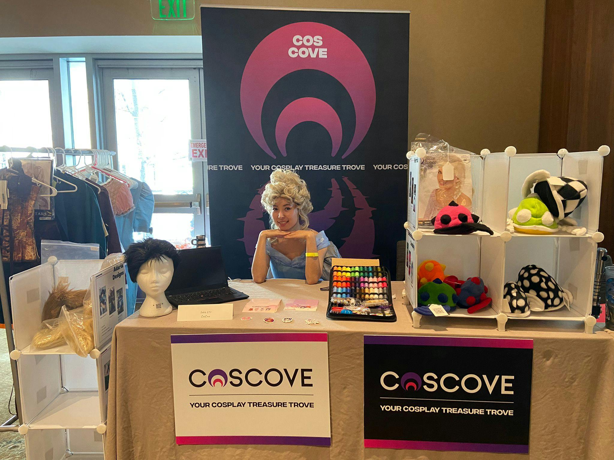 Coscove booth at Wicked Comic Con