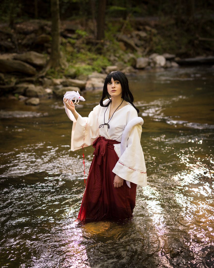 Kikyo from Inuyasha secondhand cosplay for sale 