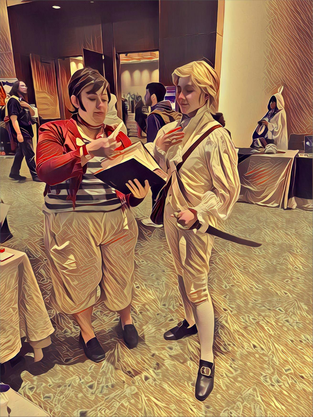 Edited cosplays at Wicked Comic Con Boston