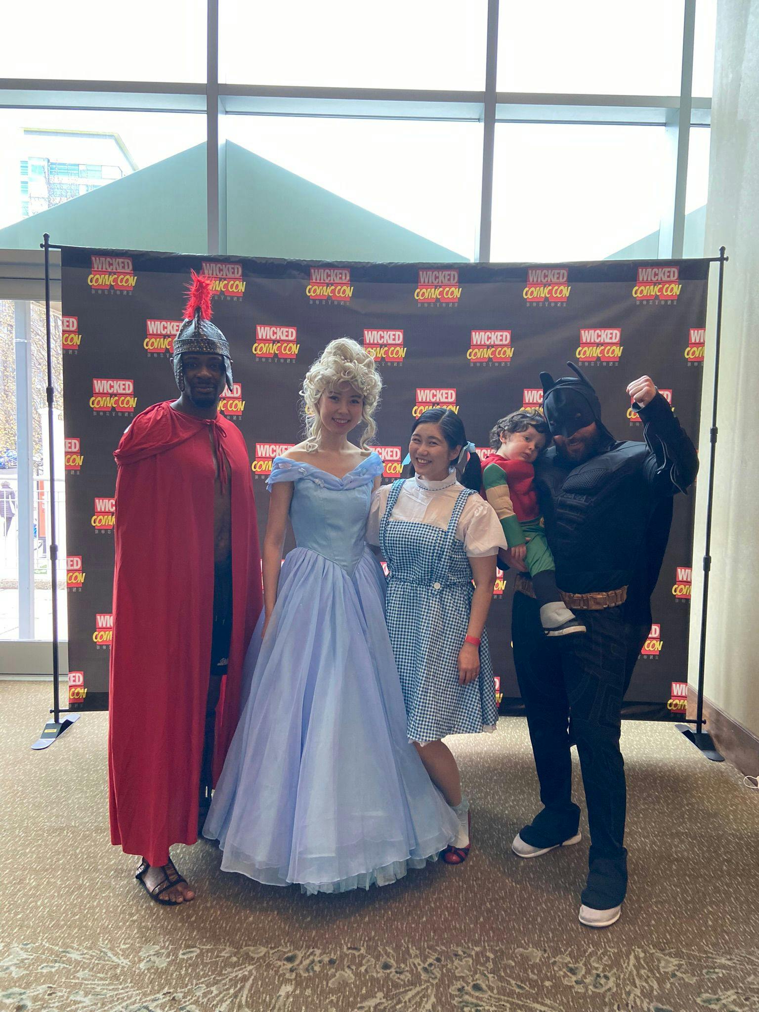 Cinderella cosplay at Wicked Comic Con Boston