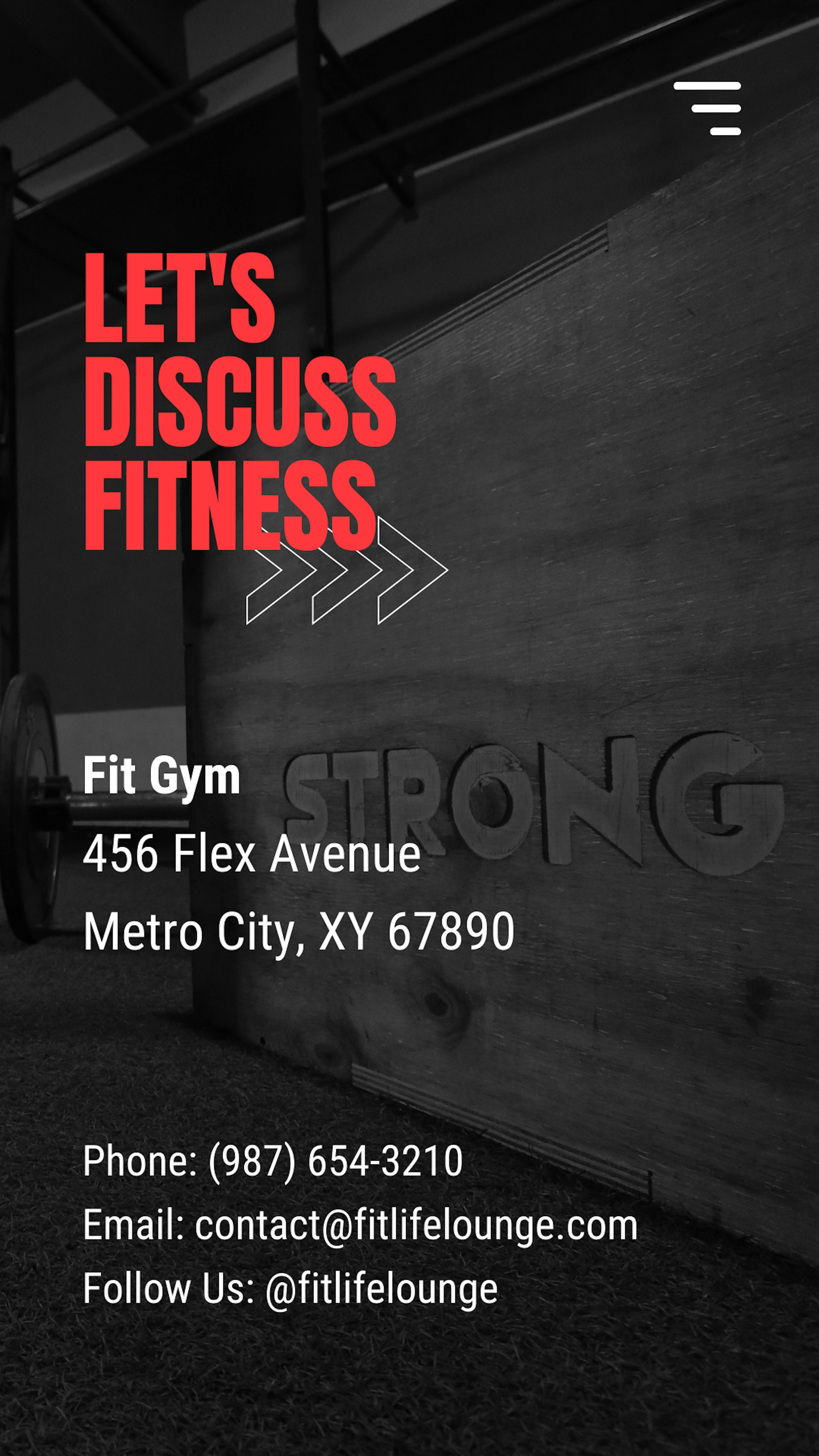 fitnessContact