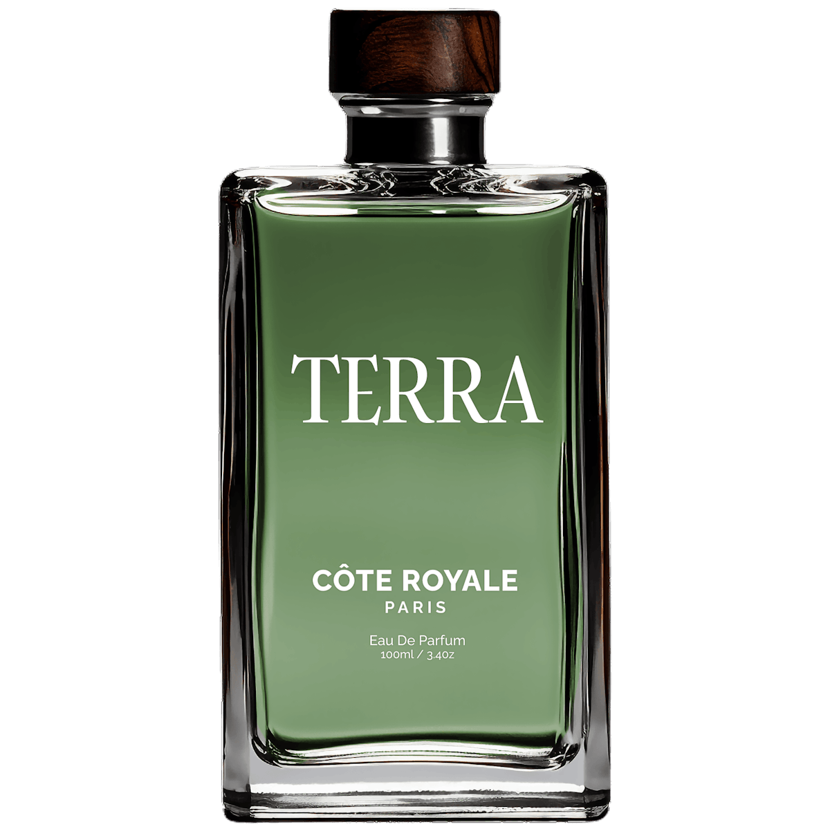 A bottle of Terra cologne