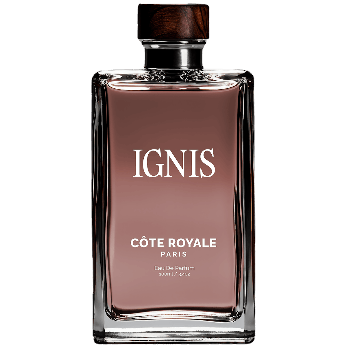 A bottle of Ignis cologne