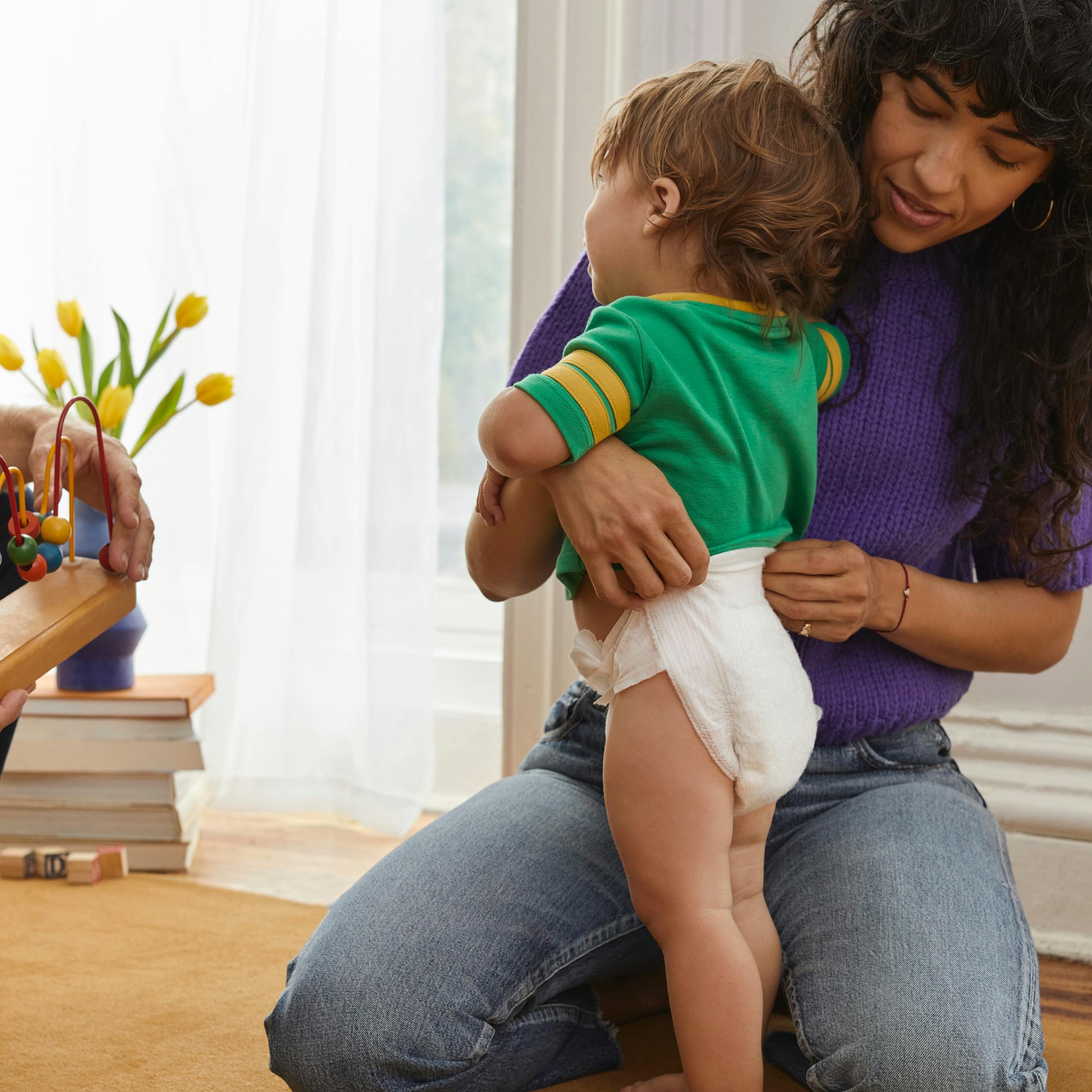 Coterie Diapers Highperforming, Clean, Super Aborsobent Diapers