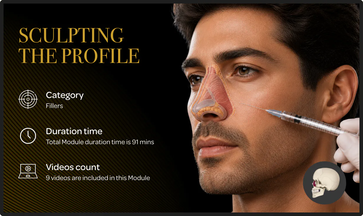 Mastering Nasal Filler Injections Module card