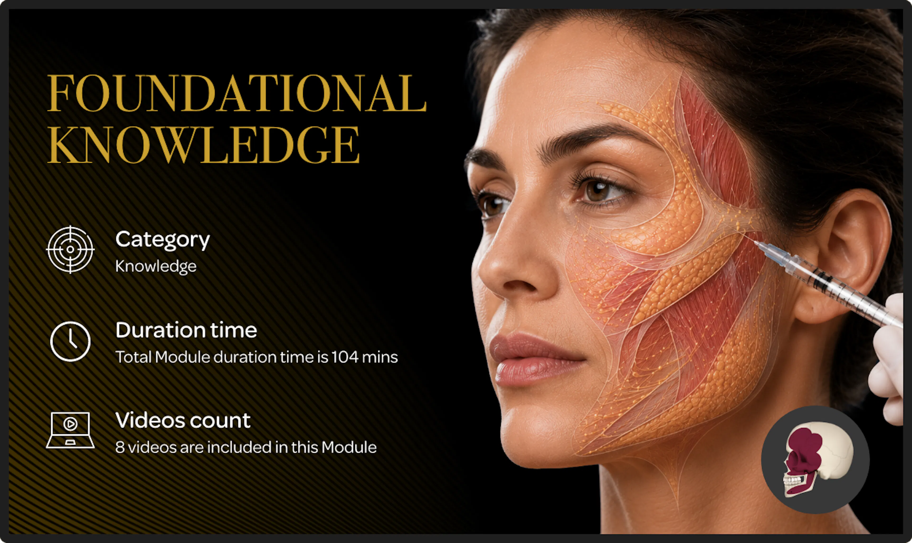 The Complete Foundations of Aesthetic Medicine Module card