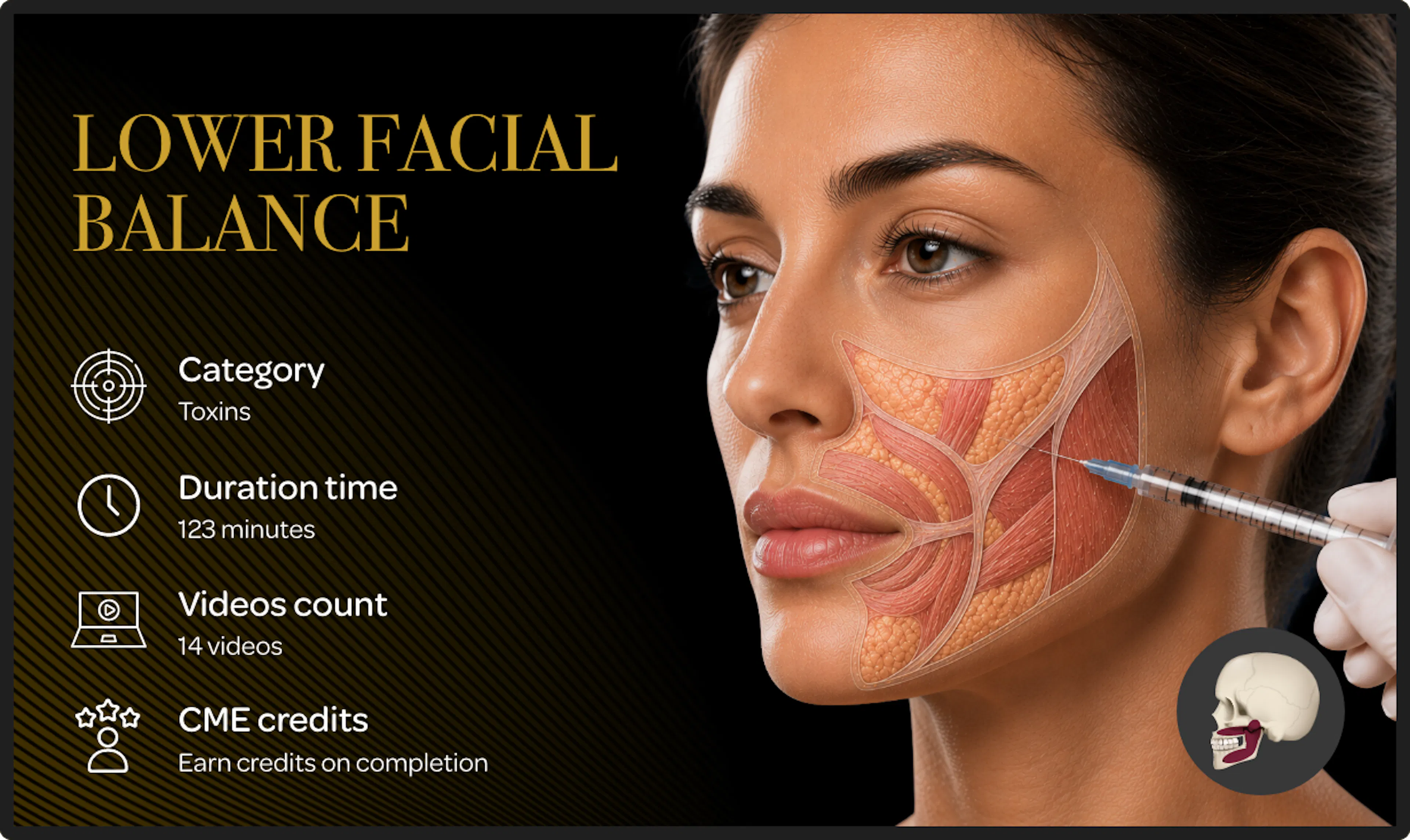 Balancing the Lower Face with Neuromodulators Module card