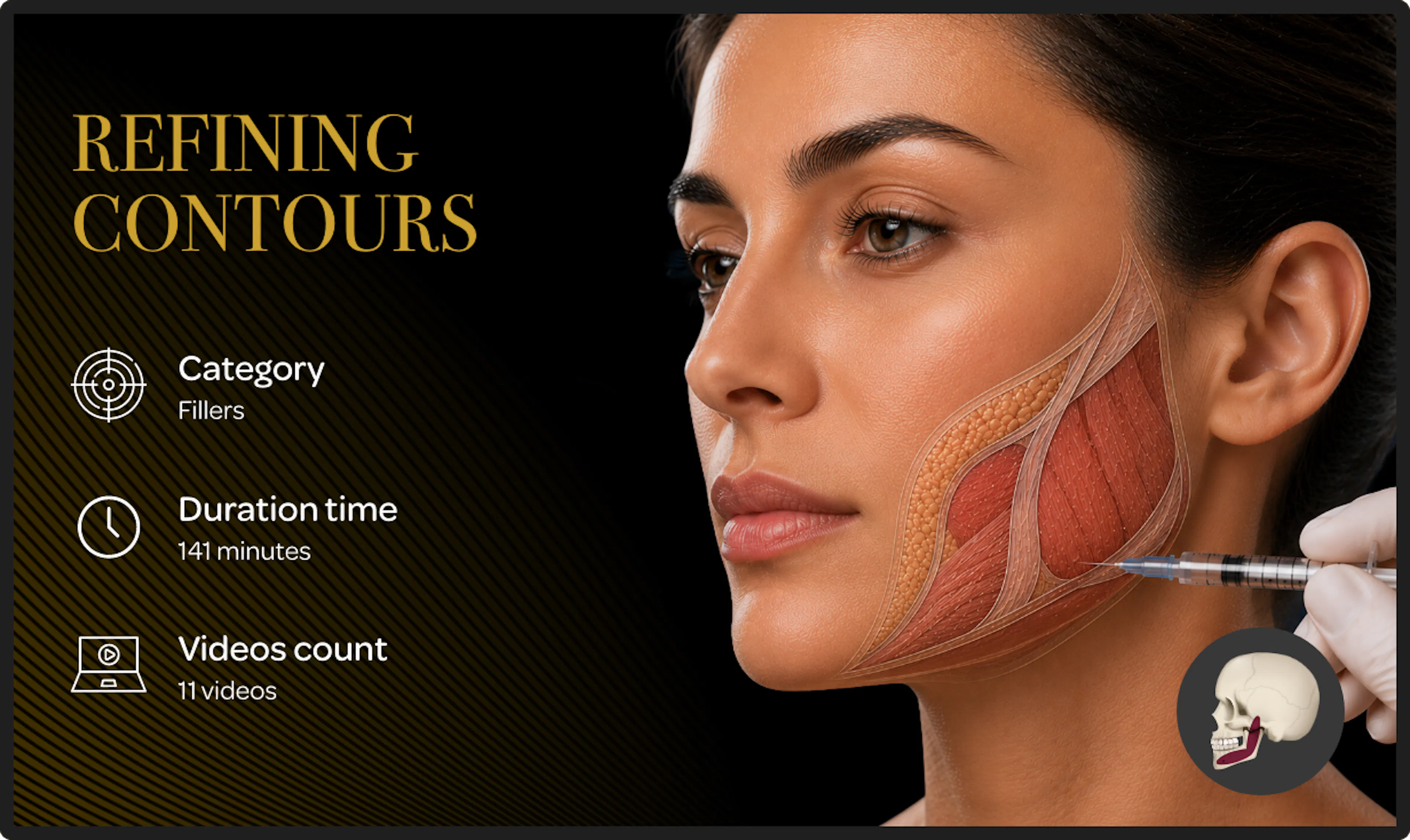The Art and Science of Jawline Contouring Diploma card