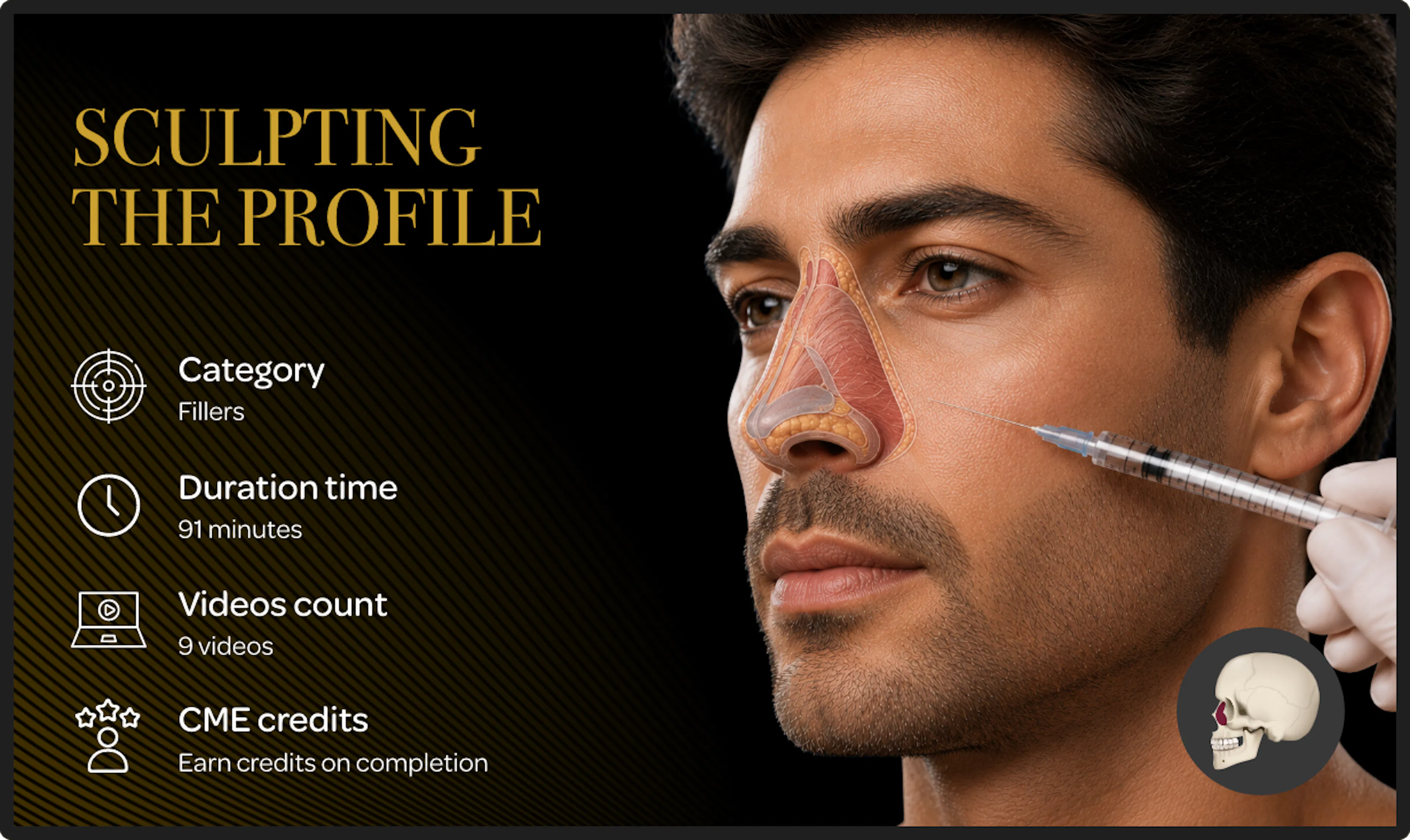 Mastering Nasal Filler Injections Module card