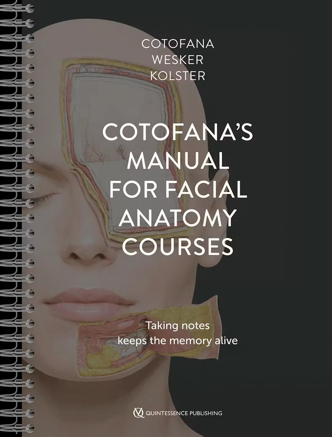 Cotofana's Manual For Facial Anatomy Courses book cover