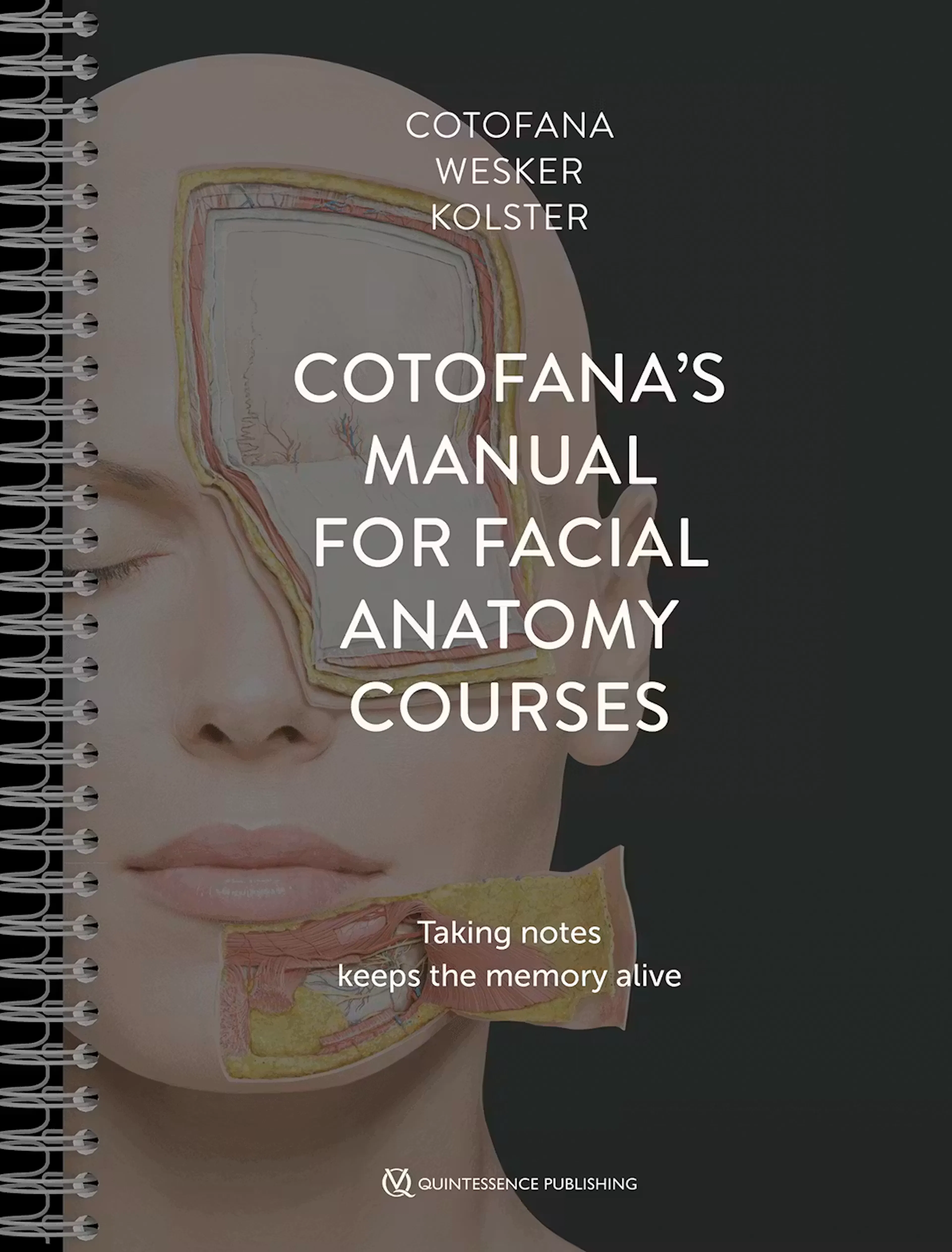 Cotofana's Manual For Facial Anatomy Courses book cover