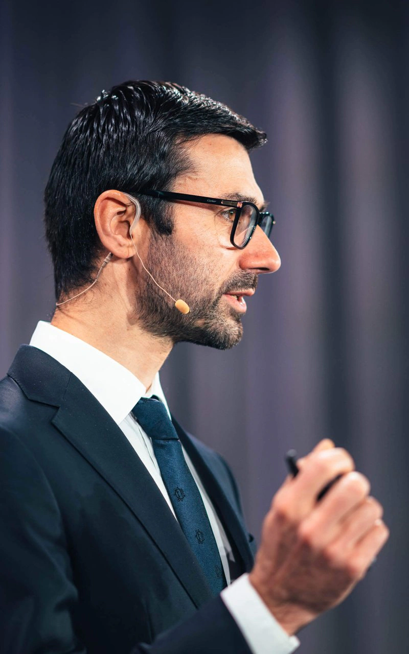 Prof Sebastian Cotofana on stage