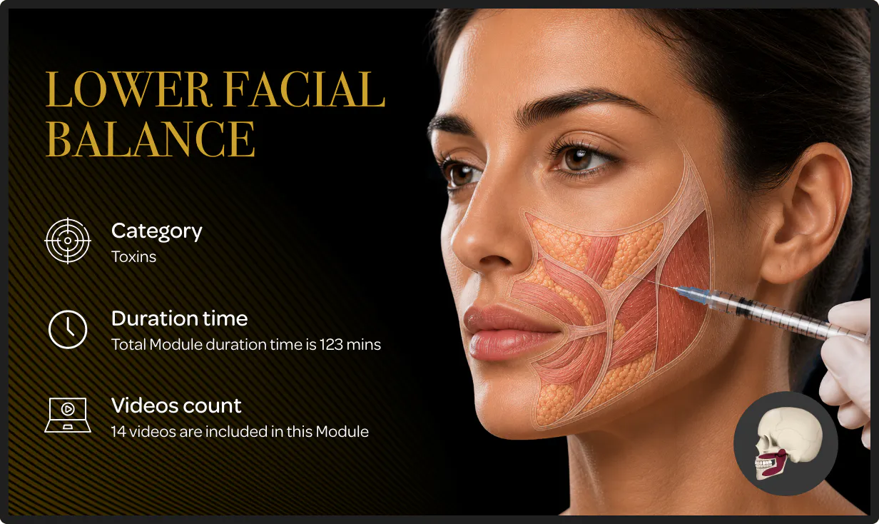 Balancing the Lower Face with Neuromodulators Module card