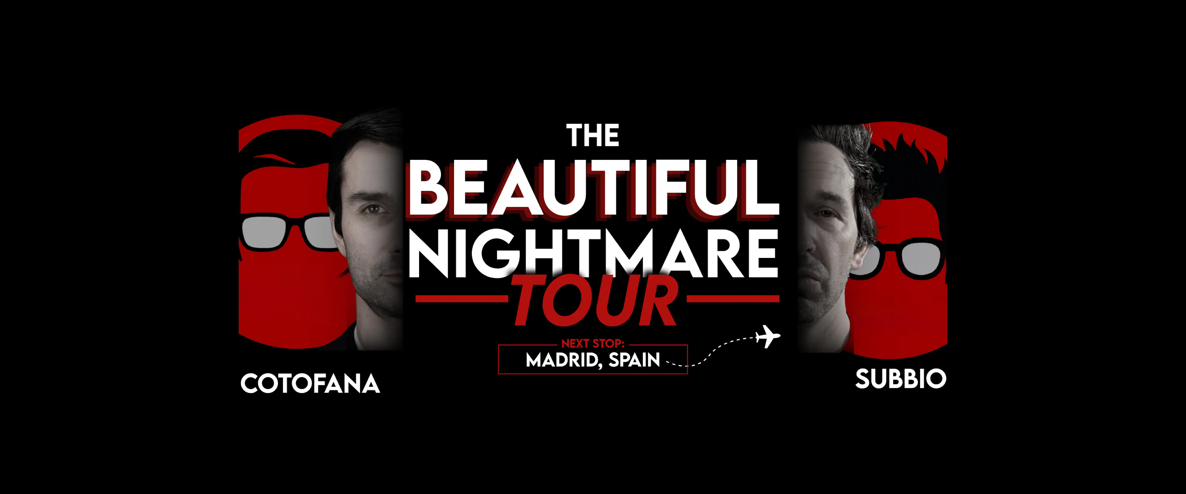 The beautiful nightmare event promotional banner