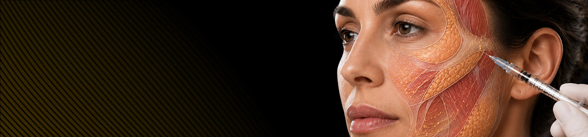 The Complete Foundations of Aesthetic Medicine Module facial illustration
