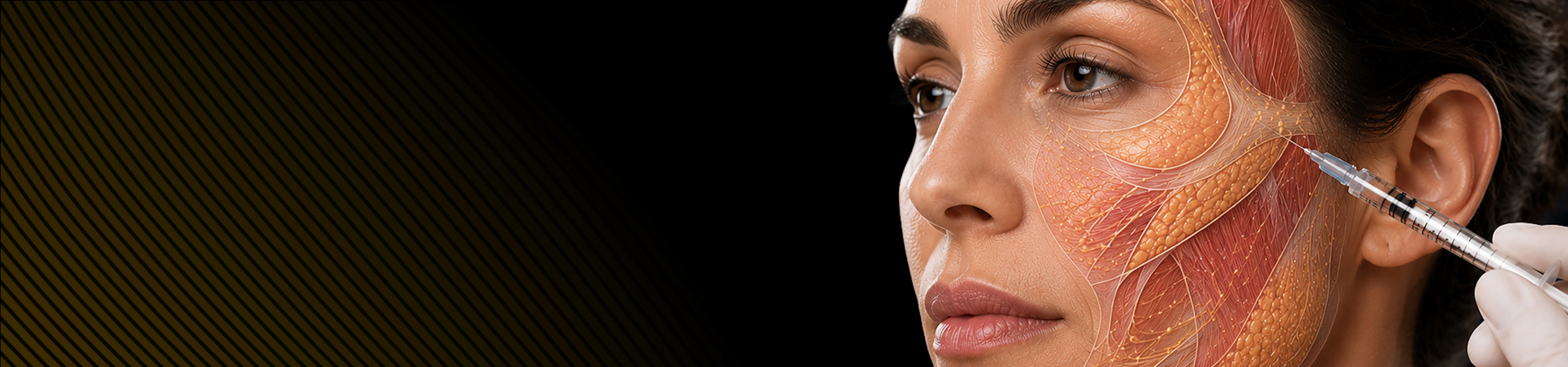 The Complete Foundations of Aesthetic Medicine Module facial illustration