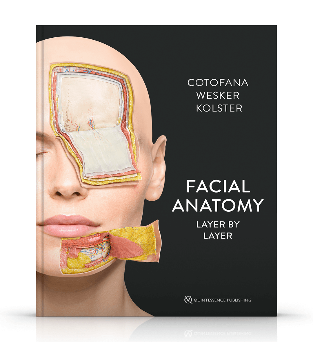 Facial anatomy layer-by-layer book