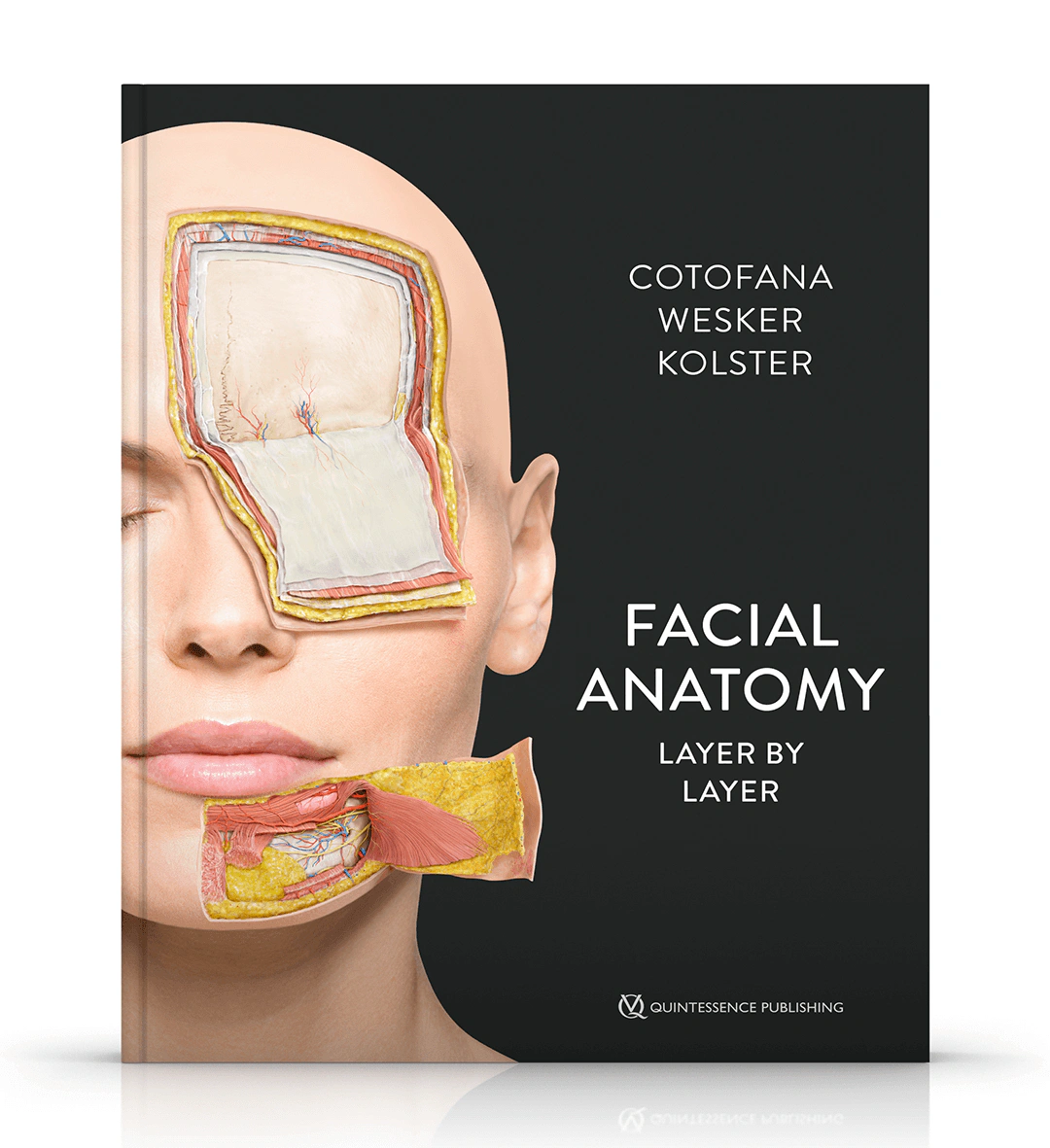Facial anatomy layer-by-layer book
