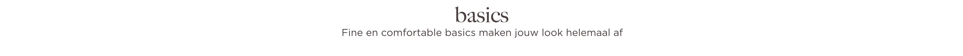  Goede basics zijn de basis van elke garderobe. Het zijn items die je overal mee kunt combineren en zo comfy zijn dat je ze altijd wilt blijven dragen. De basic tops en T-shirts van Cotton Club zijn precies dat, en meer! Onze modellen zijn van hoge kwaliteit, super comfortabel en verkrijgbaar in uiteenlopende kleuren en stijlen.