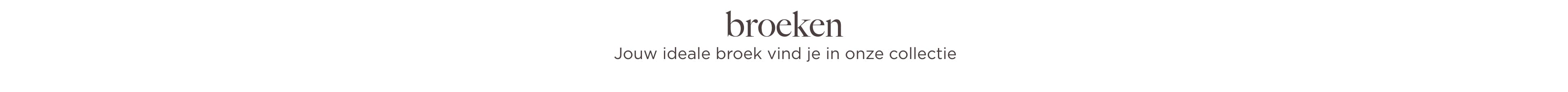 Bij Cotton Club hebben we een geweldig aanbod verschillende damesbroeken; van nette pantalons tot on-trend flared broeken en van effen basiskleuren - zoals crème, bruine en zwarte broeken
