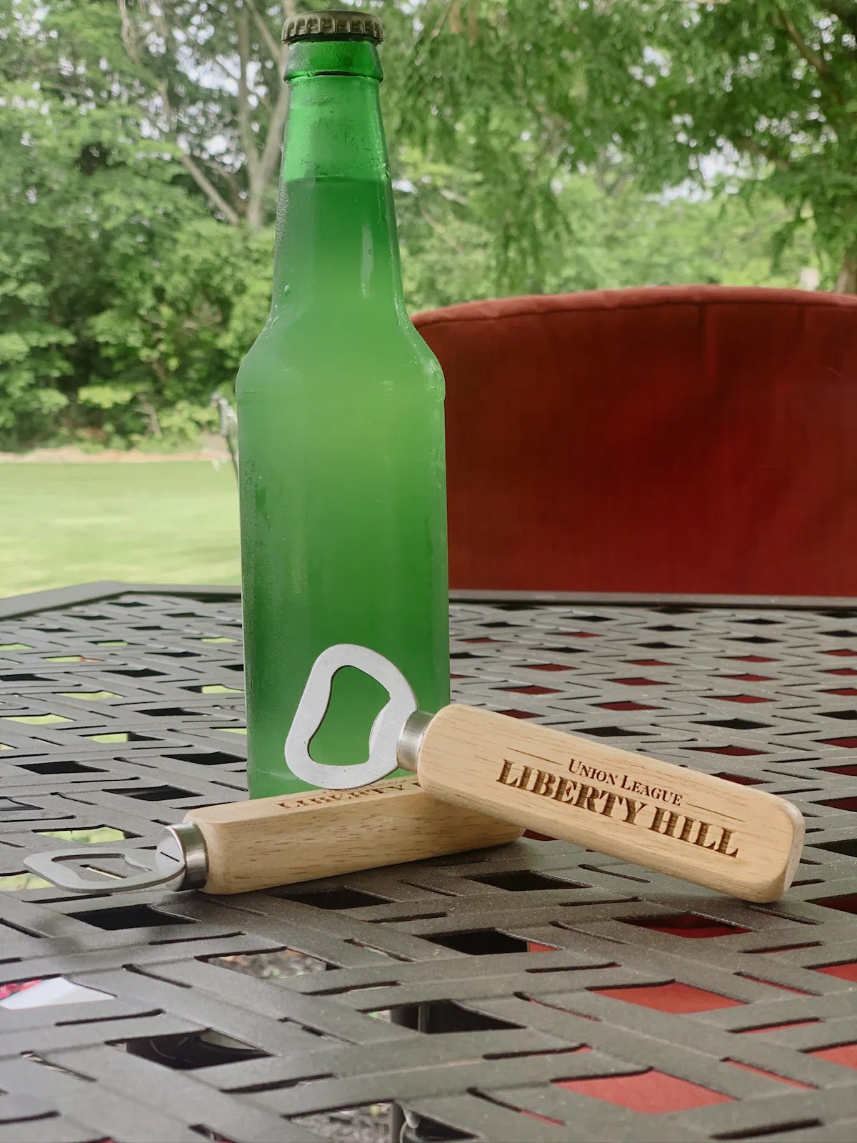 Wooden Handle Bottle Opener, image 2