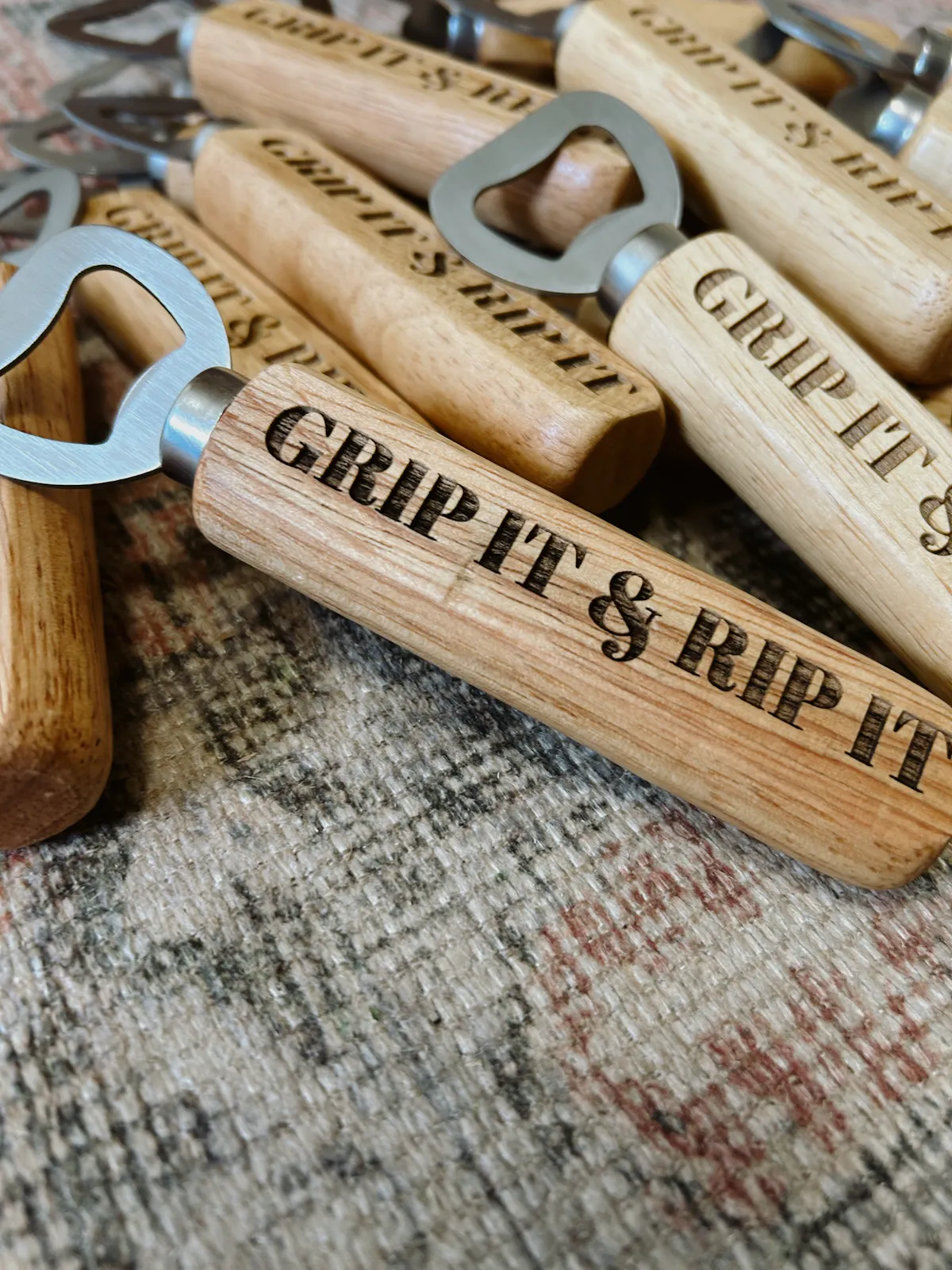 Wooden Handle Bottle Opener, image 4