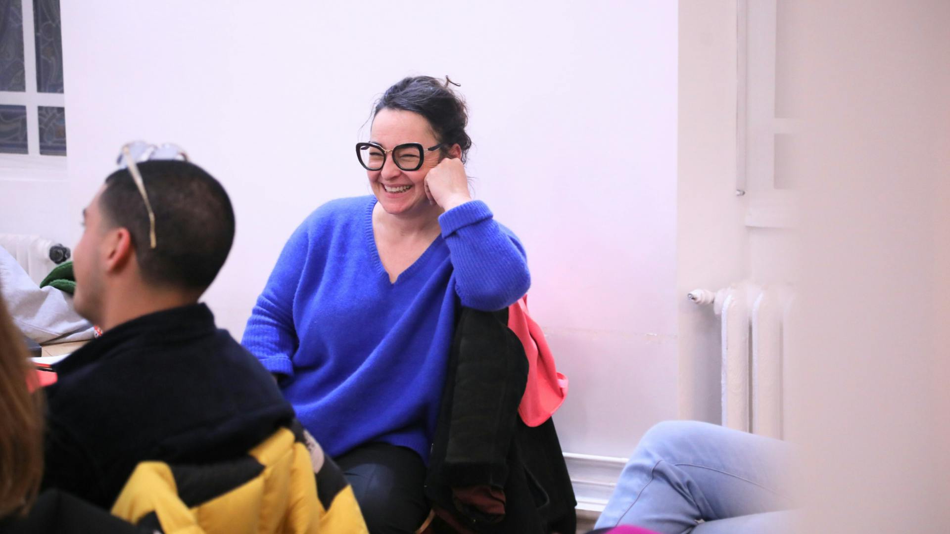 photo cours de stand-up sandra colombo cours clément