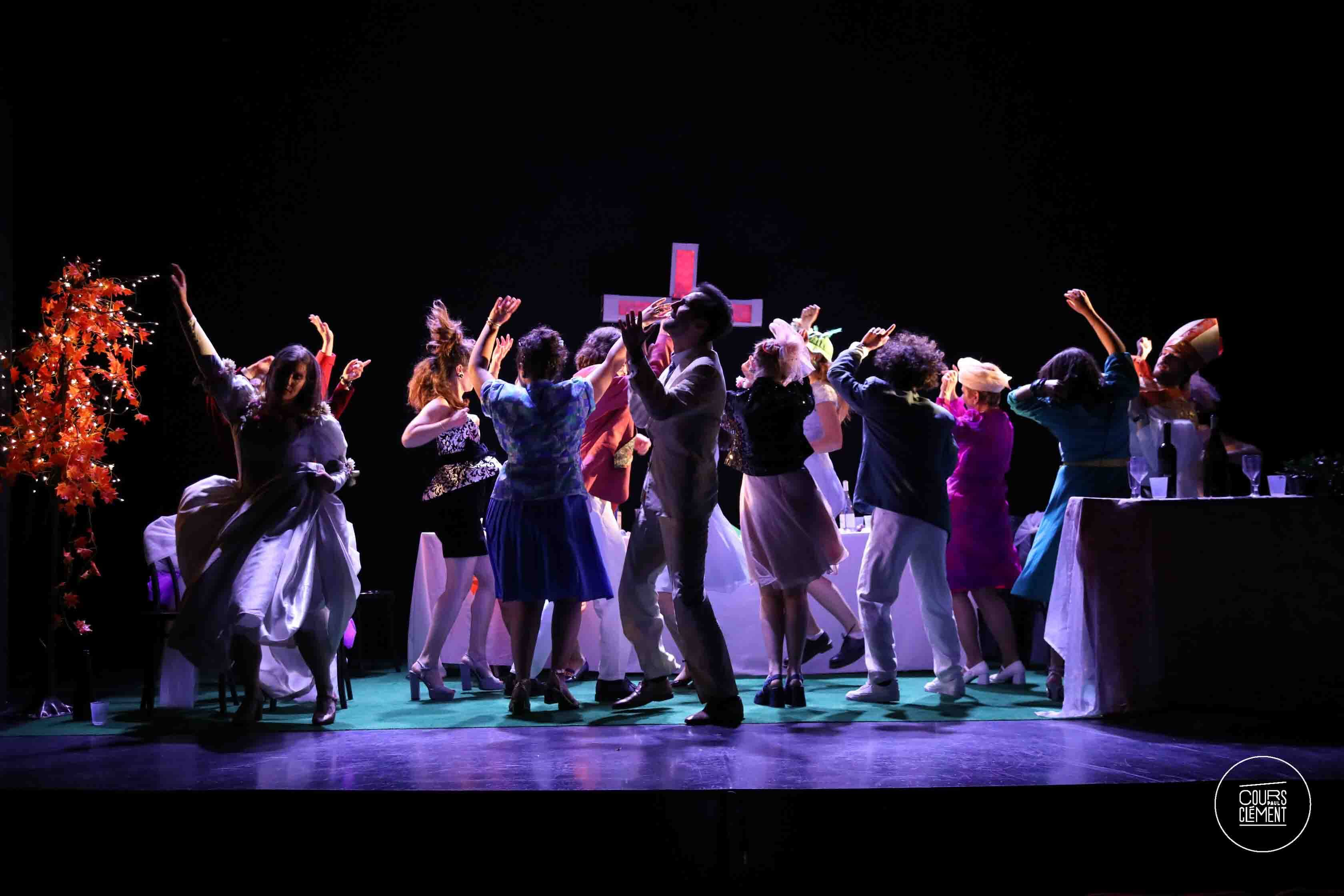 cours de théâtre avancé cours clément photo spectacle